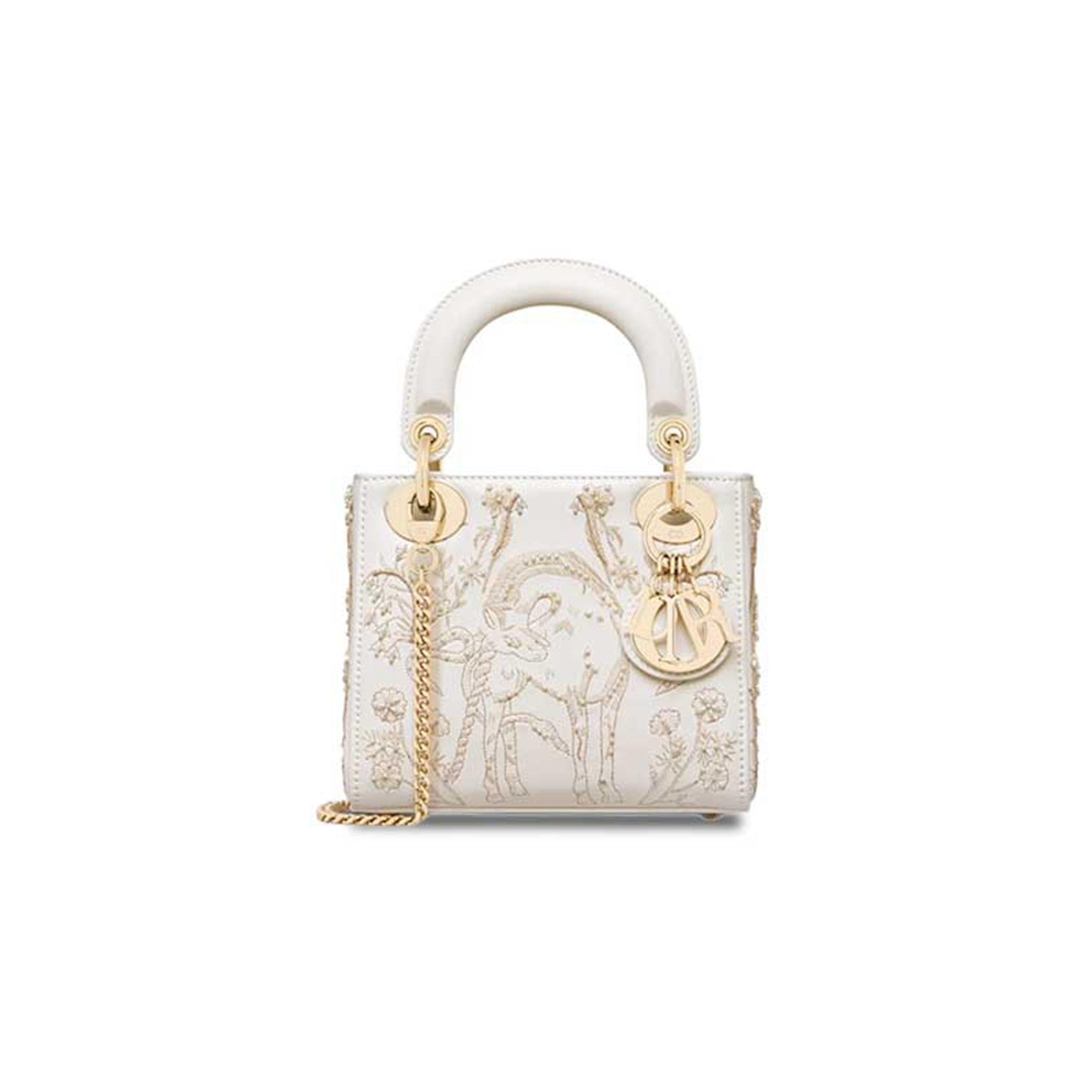 D*or lady embroidered crossbody tote bag mini m0505oinx-m941 (17*15*7cm)